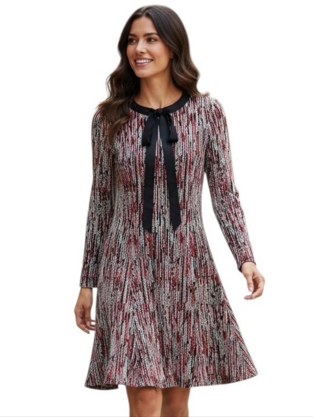 Alice + Olivia Gwyneth Fit & Flare Mini Dress Size 6